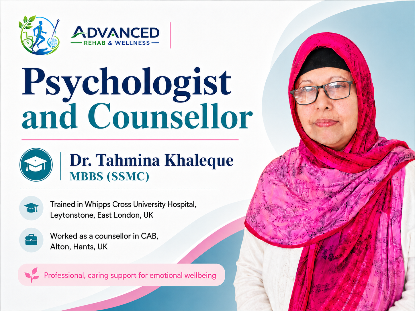 Dr Tahmina Khaleque